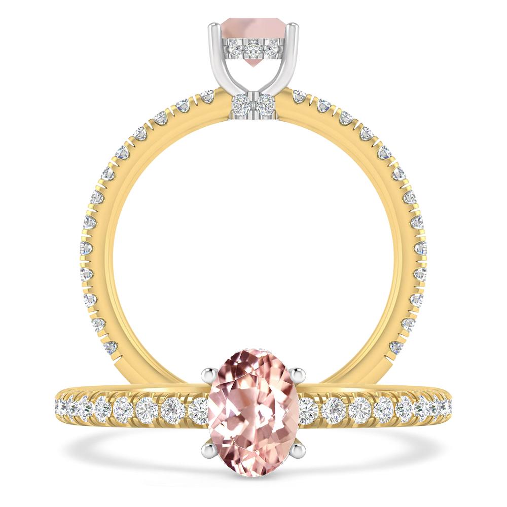 Yellow Gold - Morganite