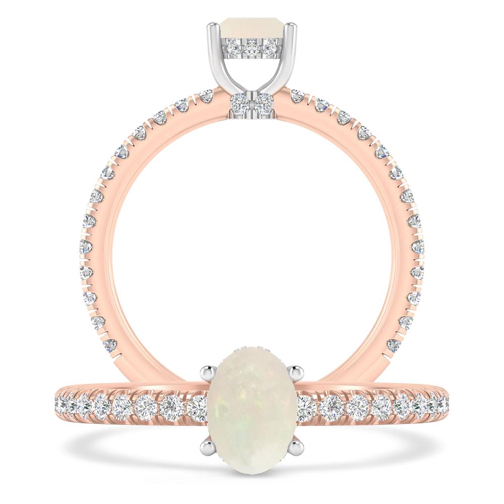 Rose Gold - Opal