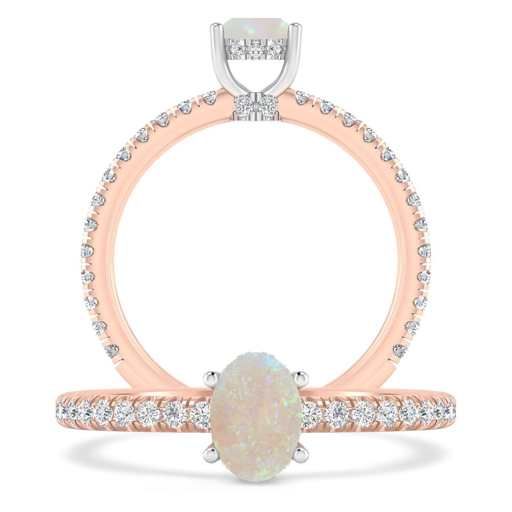 Rose Gold - Opal