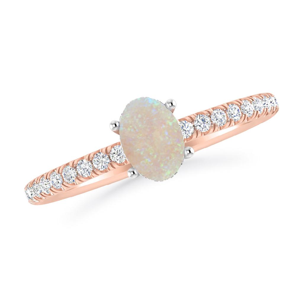 Rose Gold - Opal