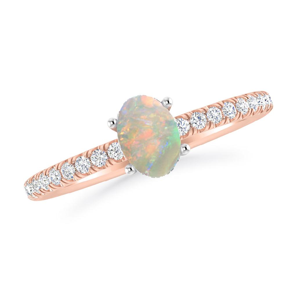 Rose Gold - Opal