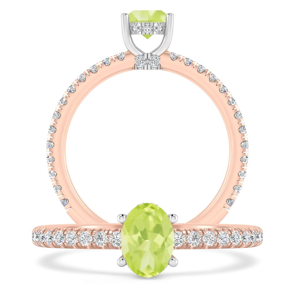 Rose Gold - Peridot