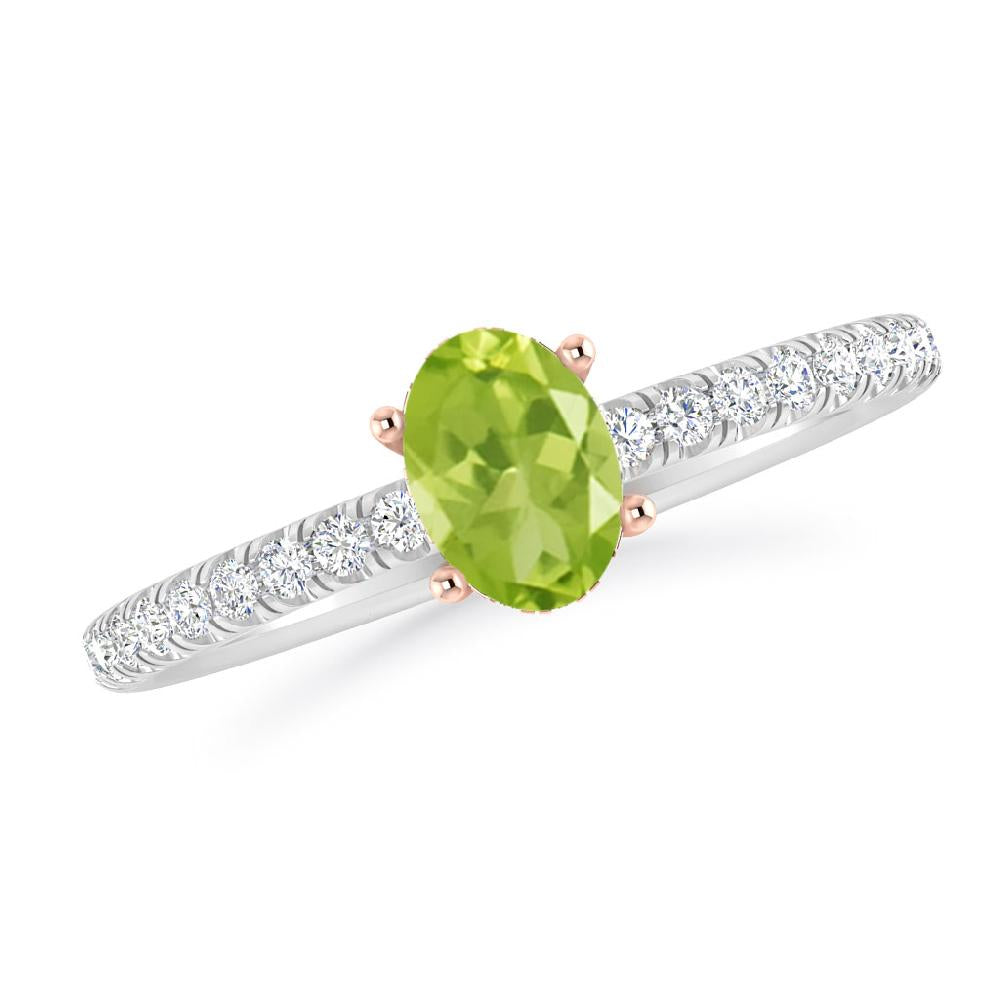 White Gold - Peridot