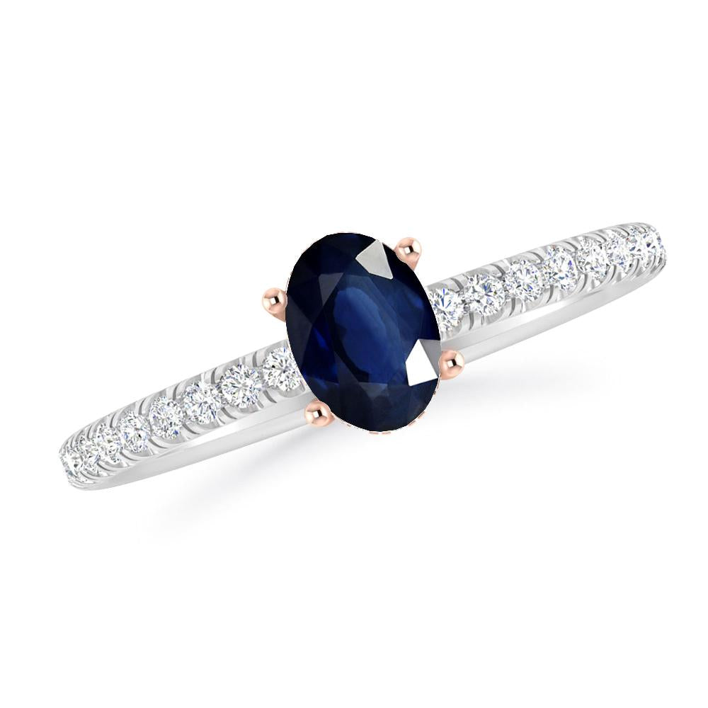 White Gold - Sapphire