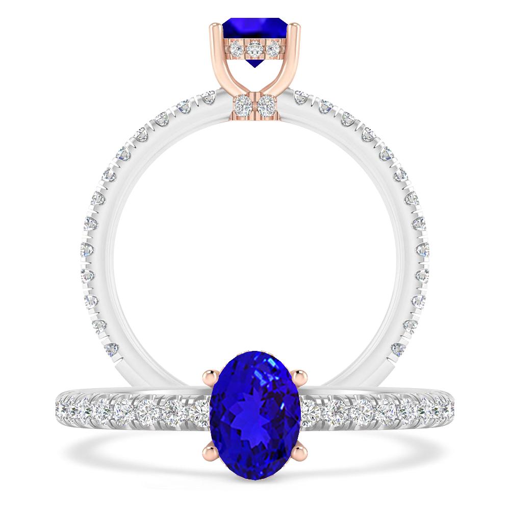 White Gold - Tanzanite