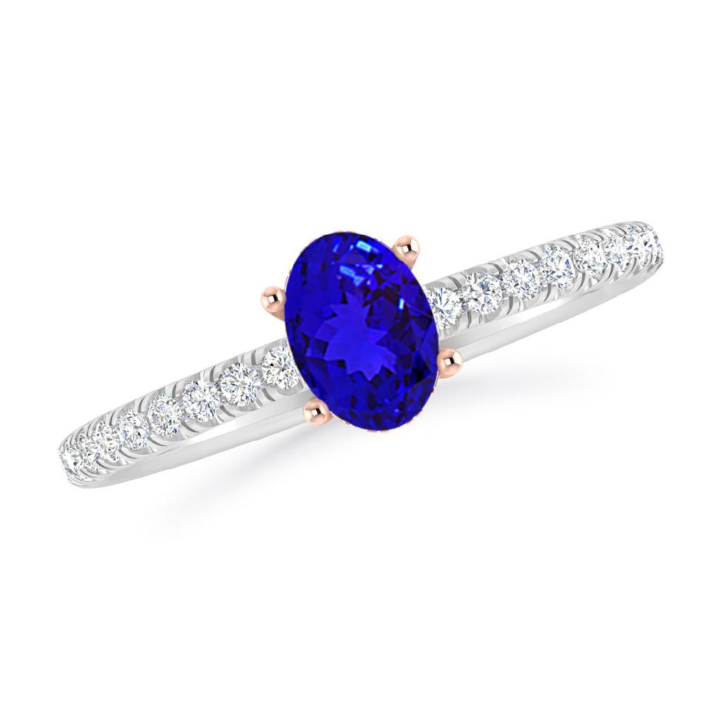 White Gold - Tanzanite