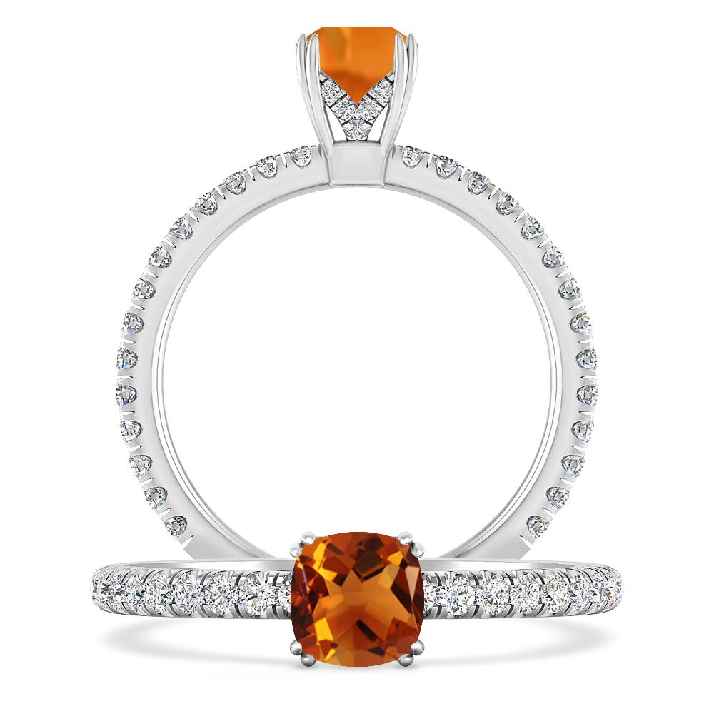 White Gold - Citrine