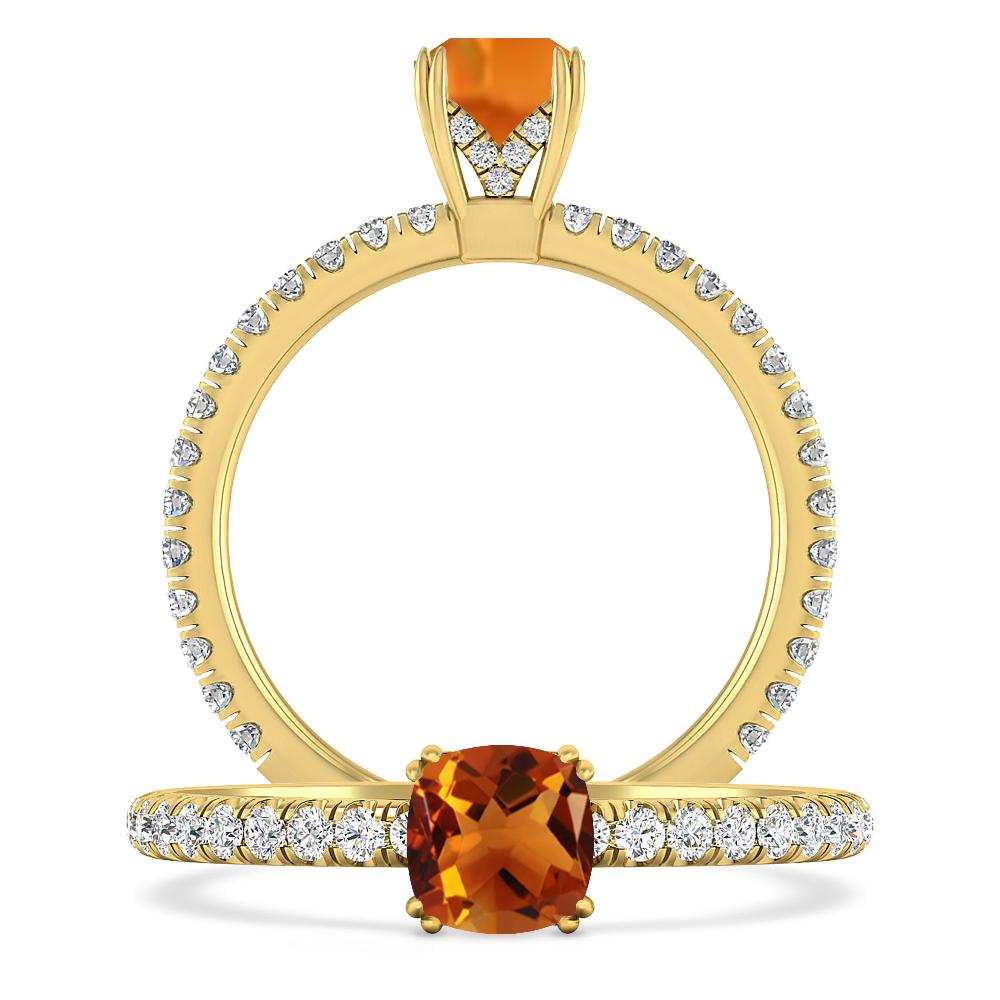 Yellow Gold - Citrine