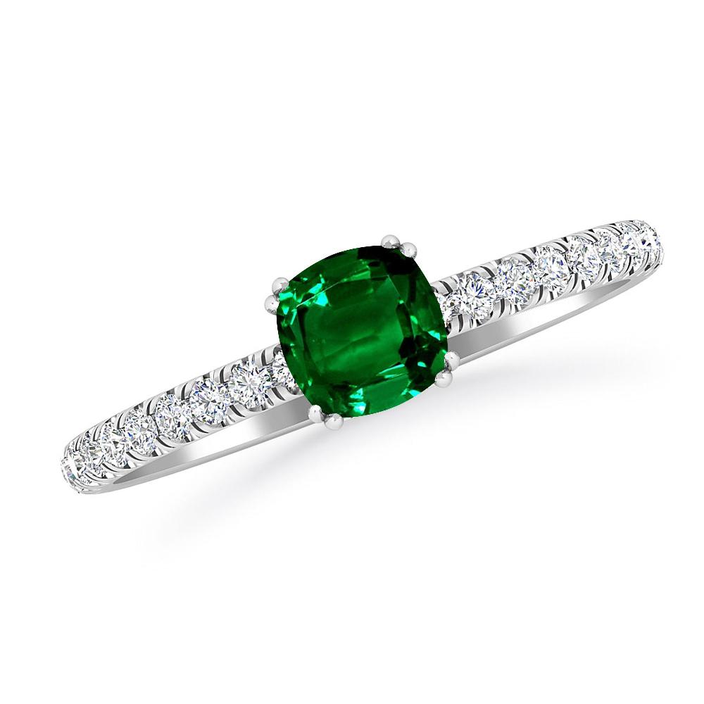 White Gold - Emerald