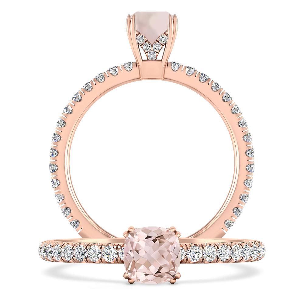 Rose Gold - Morganite