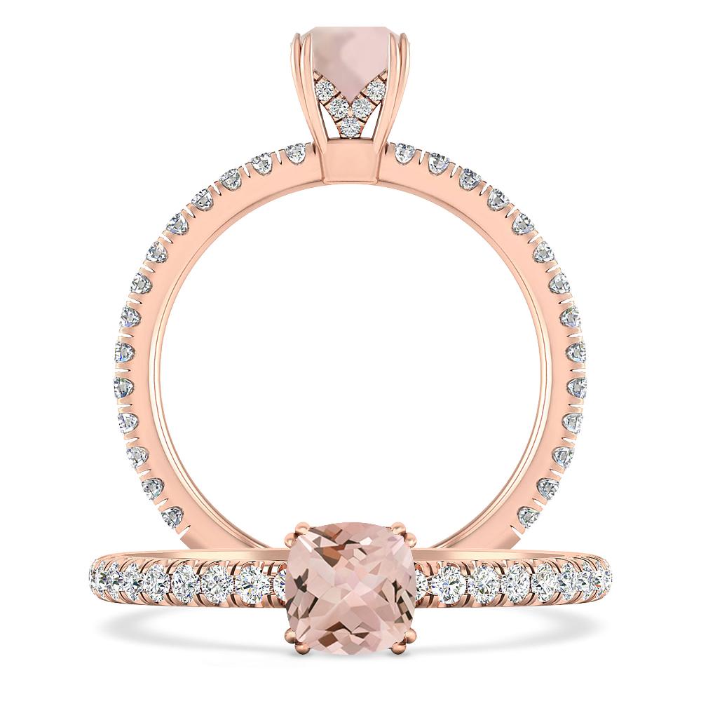 Rose Gold - Morganite