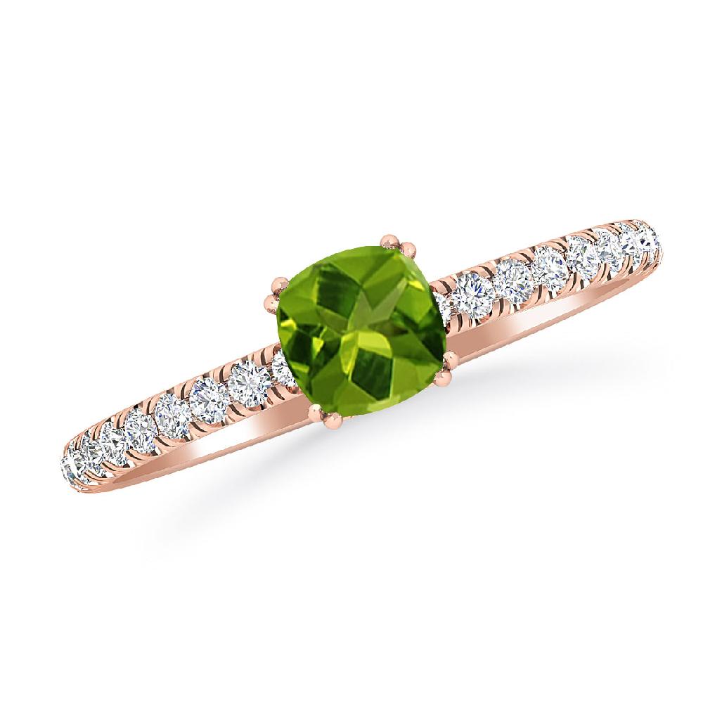 Rose Gold - Peridot