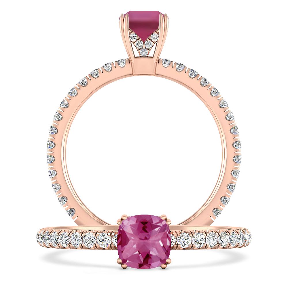 Rose Gold - Pink Tourmaline