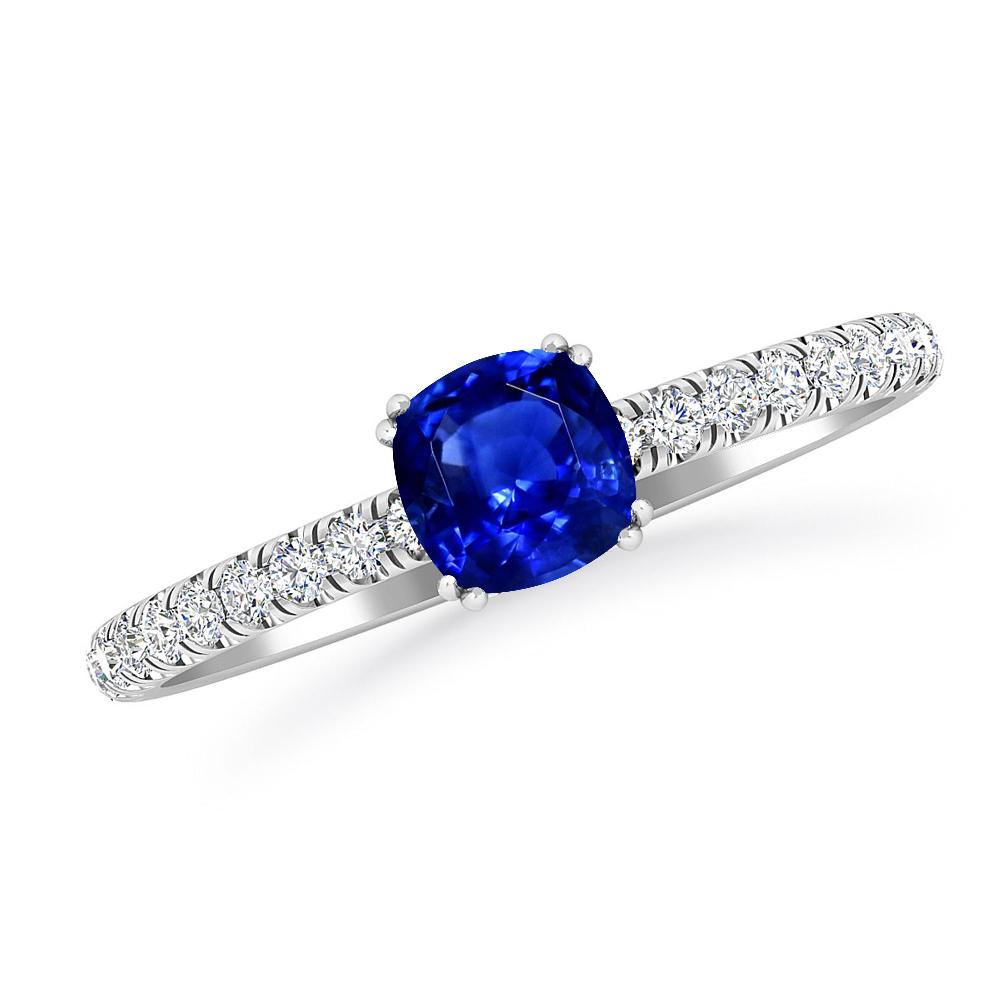 White Gold - Sapphire