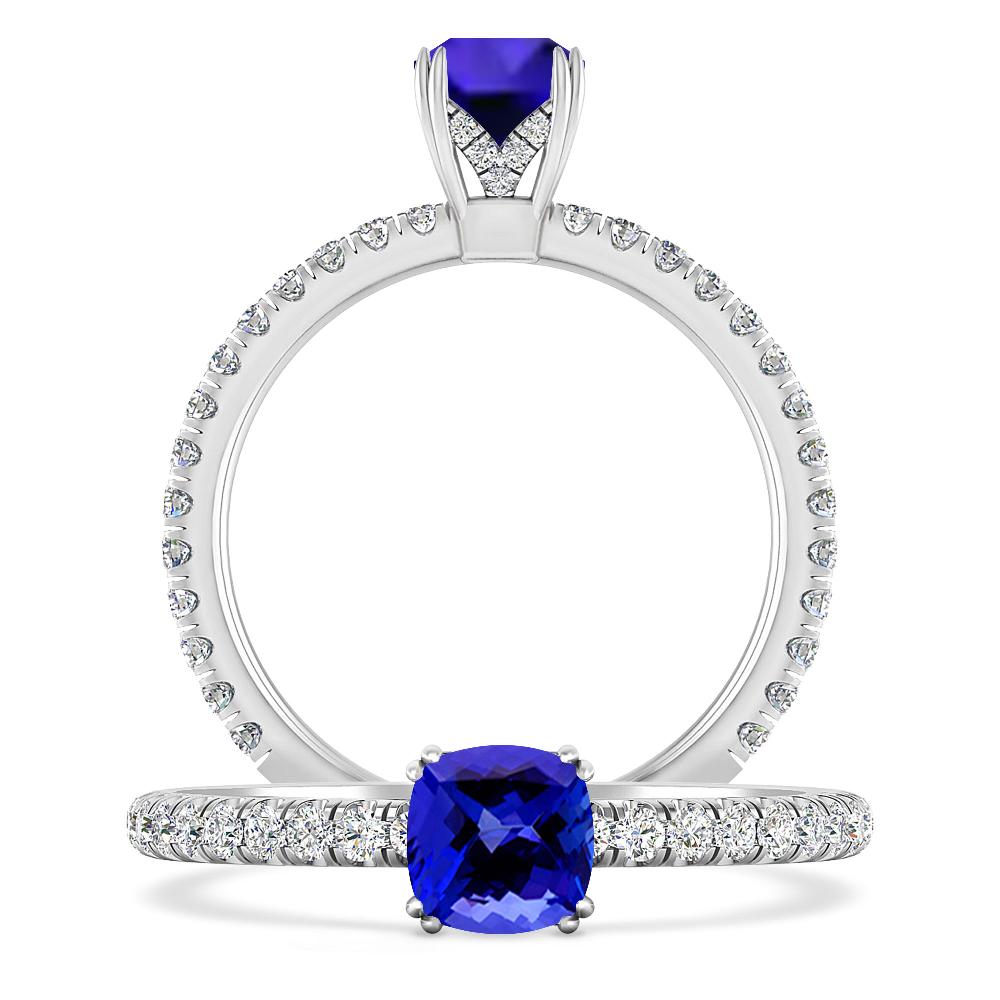 White Gold - Tanzanite