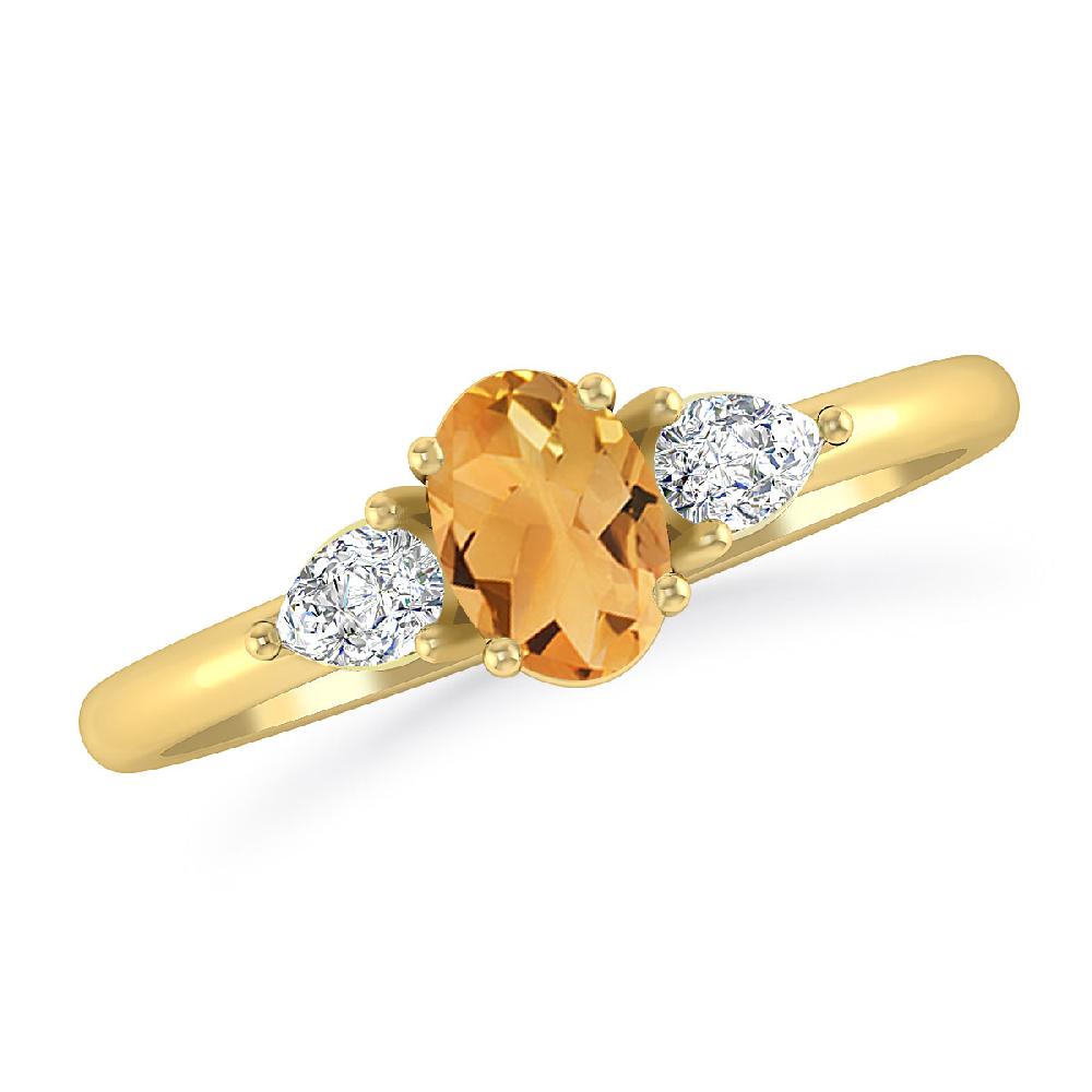 Yellow Gold - Citrine