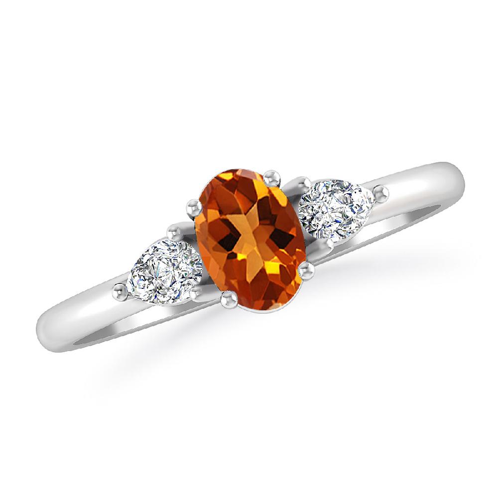 White Gold - Citrine