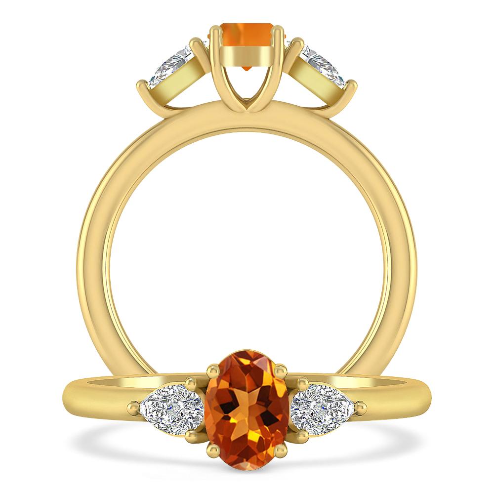 Yellow Gold - Citrine