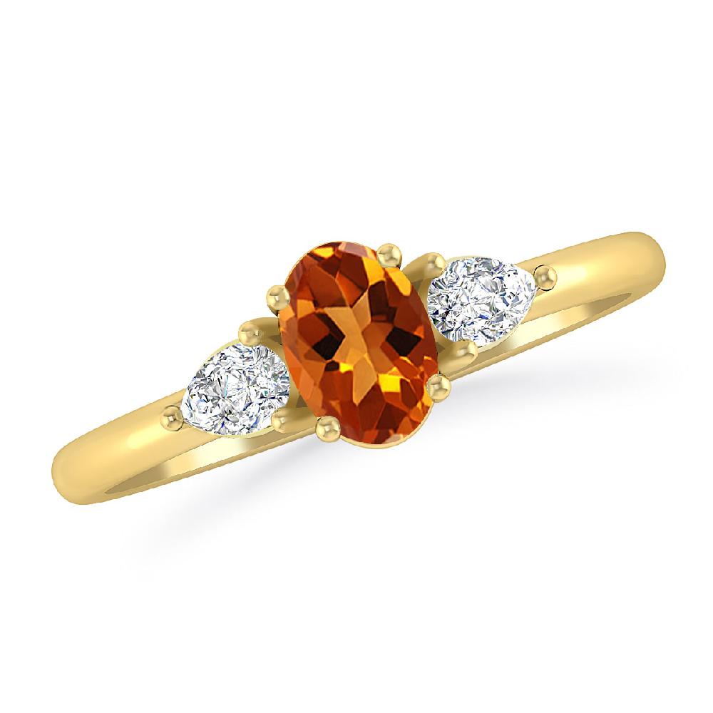 Yellow Gold - Citrine