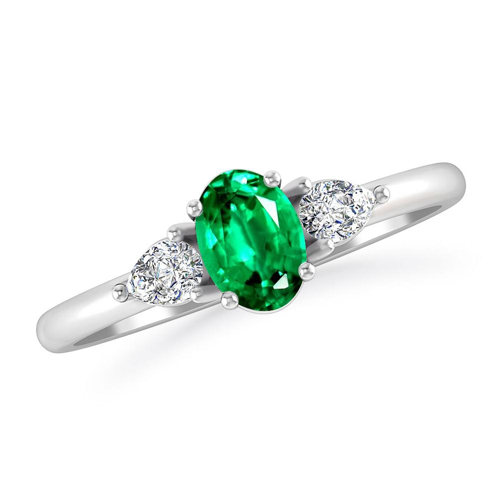 White Gold - Emerald