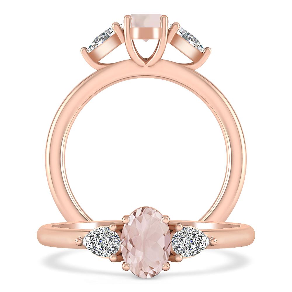 Rose Gold - Morganite