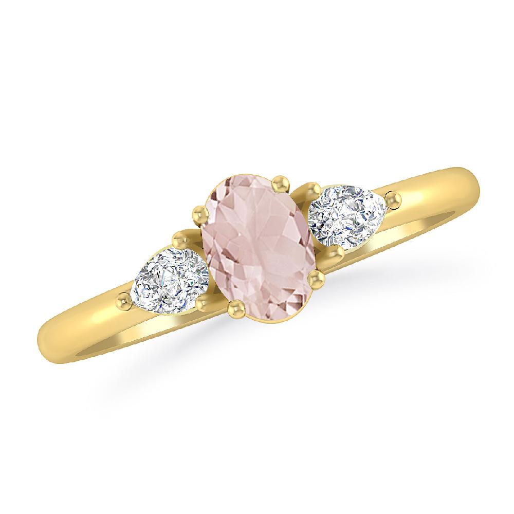 Yellow Gold - Morganite