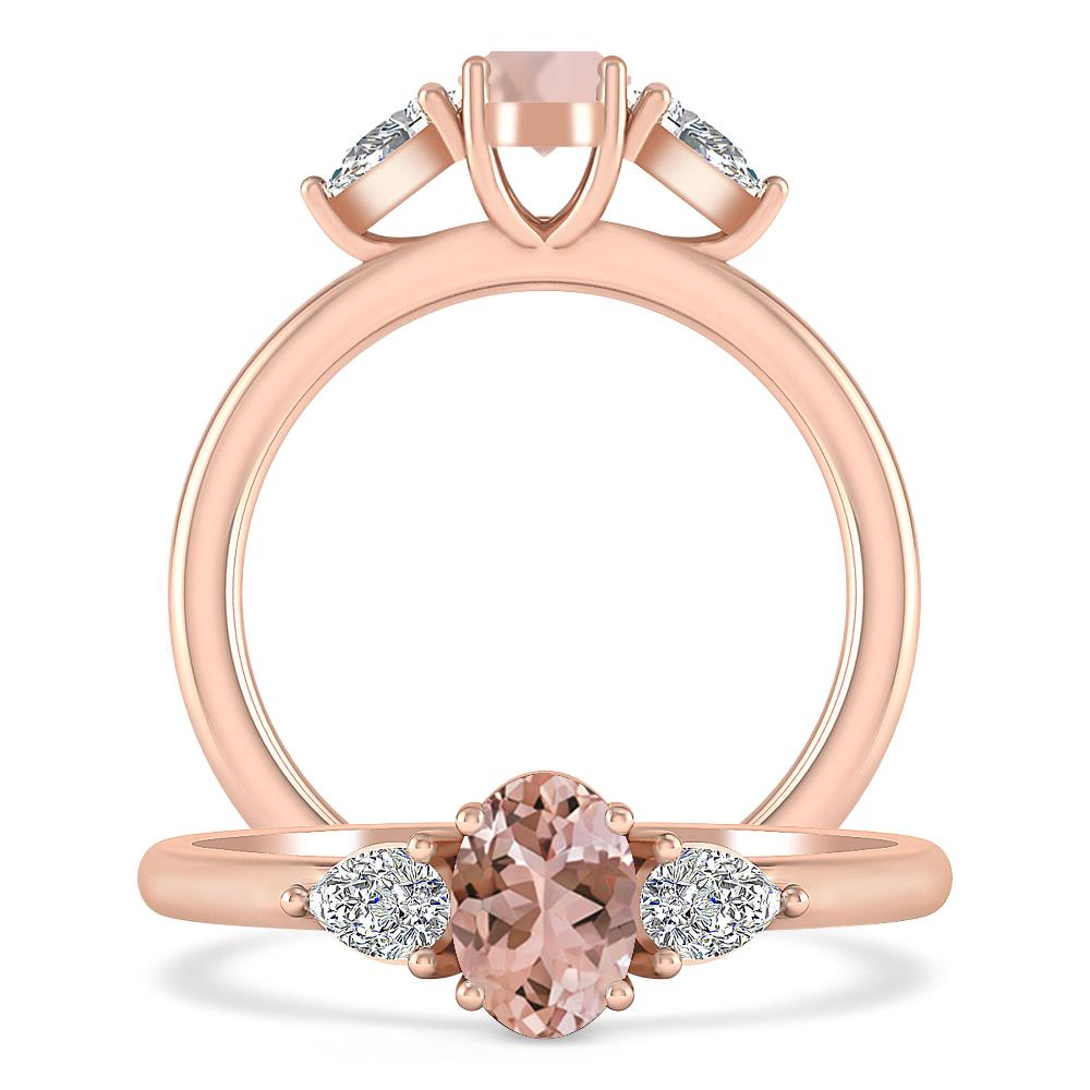 Rose Gold - Morganite