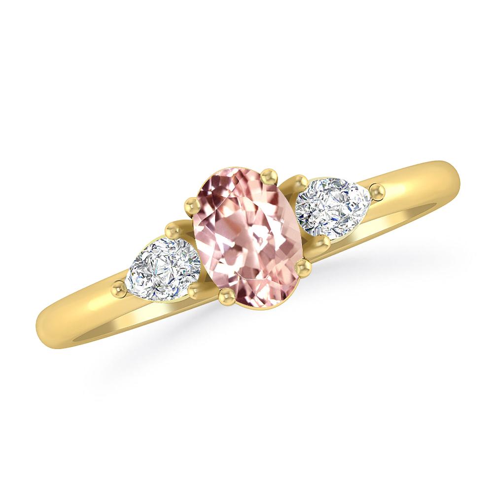 Yellow Gold - Morganite