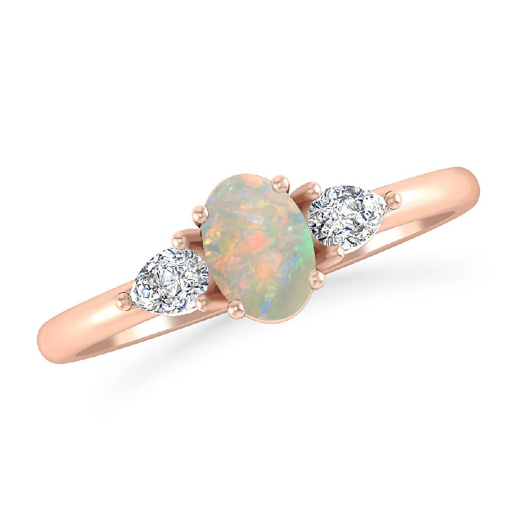 Rose Gold - Opal