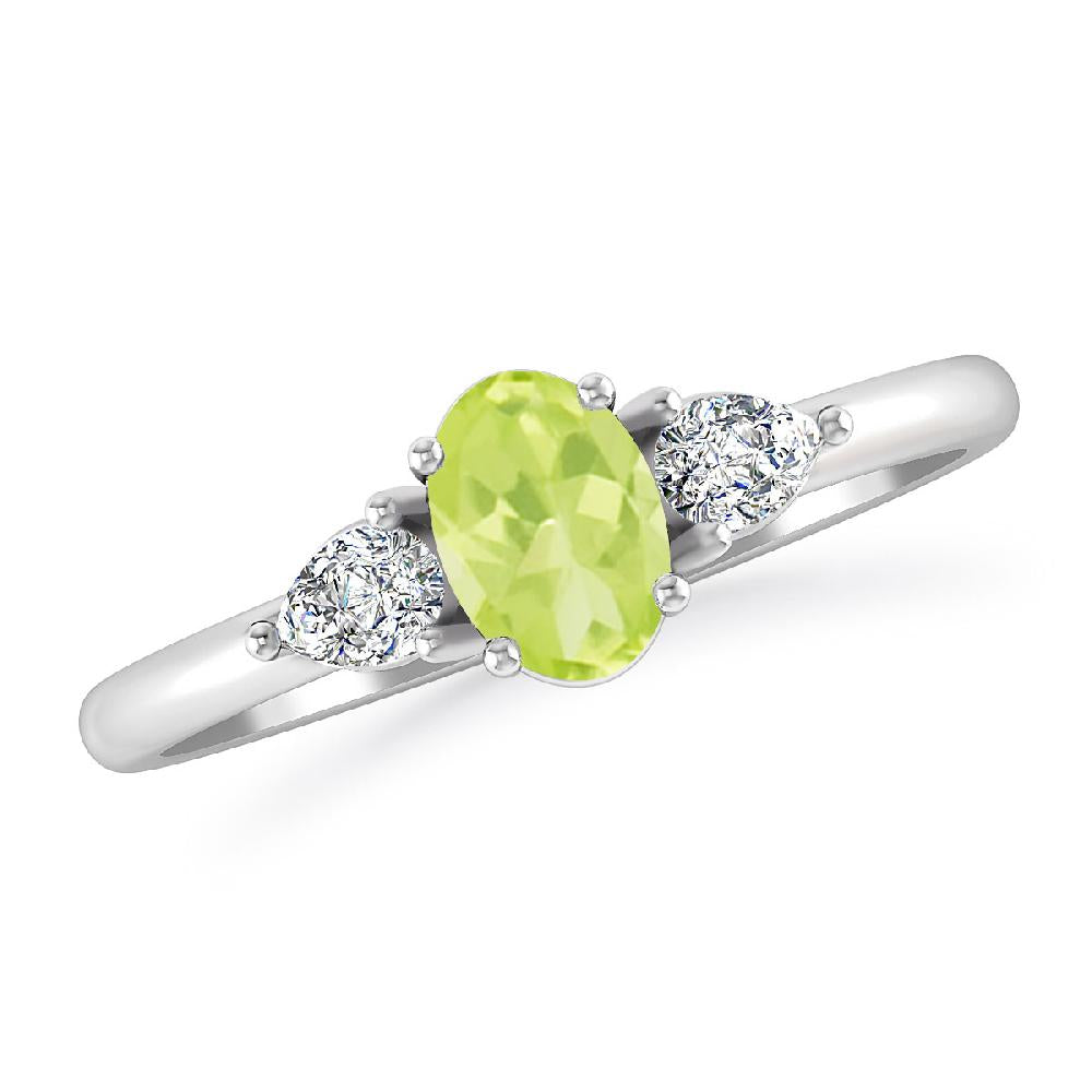 White Gold - Peridot