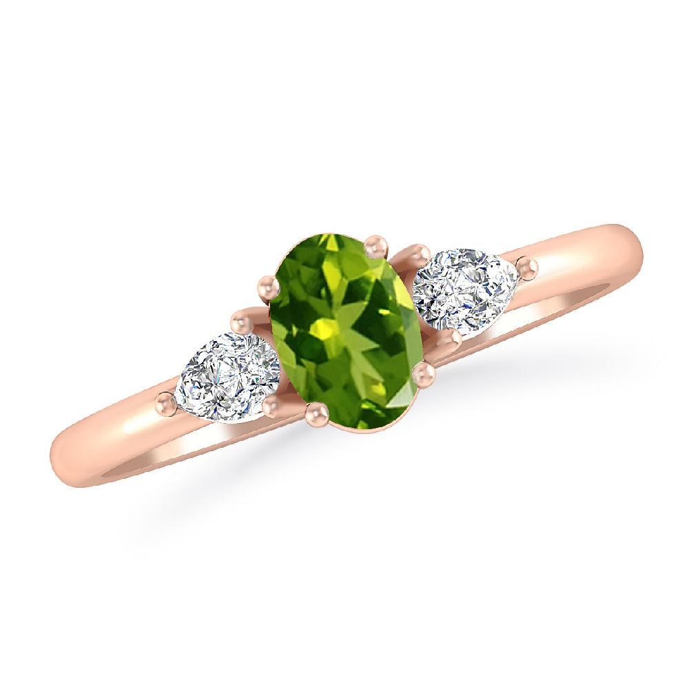 Rose Gold - Peridot