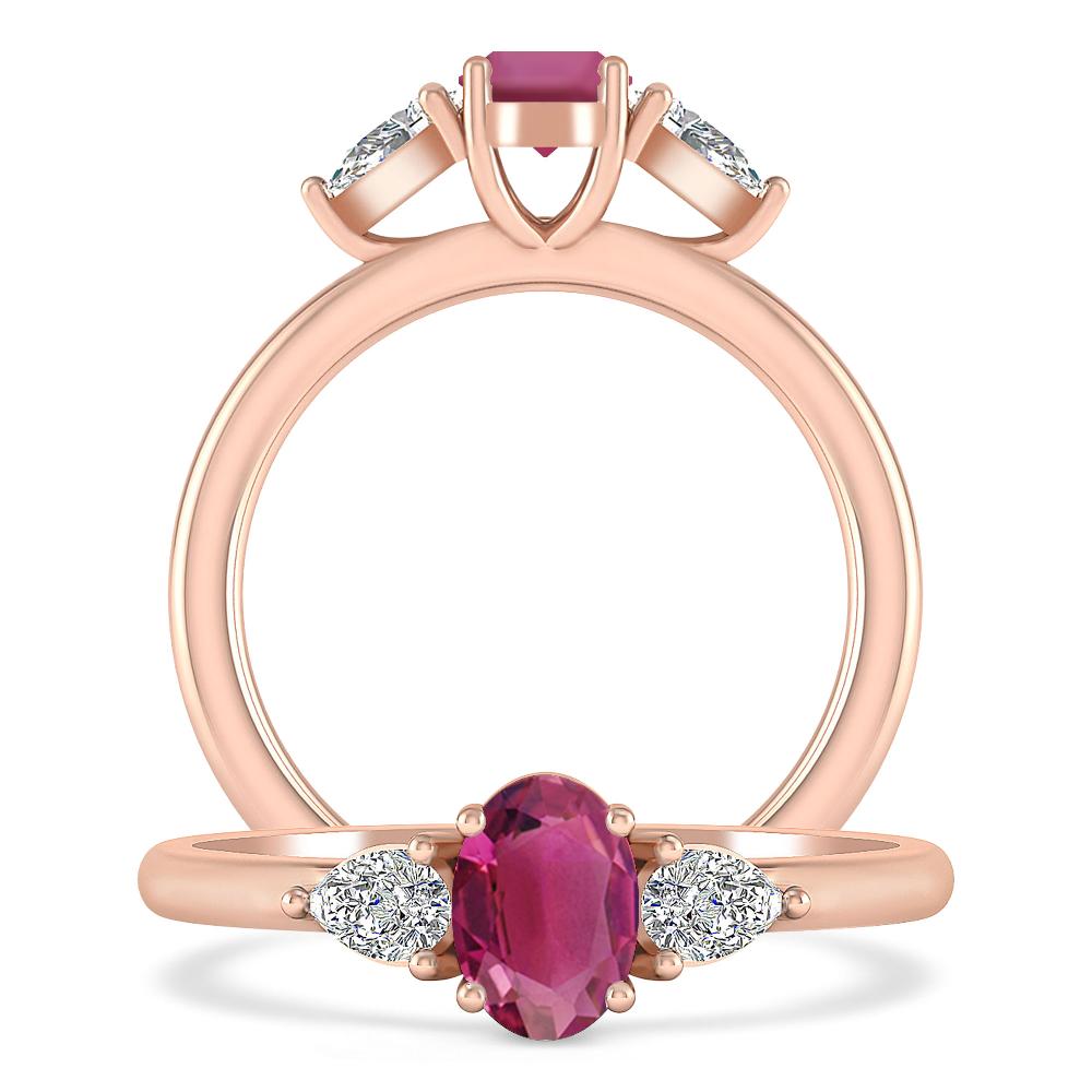 Rose Gold - Pink Tourmaline