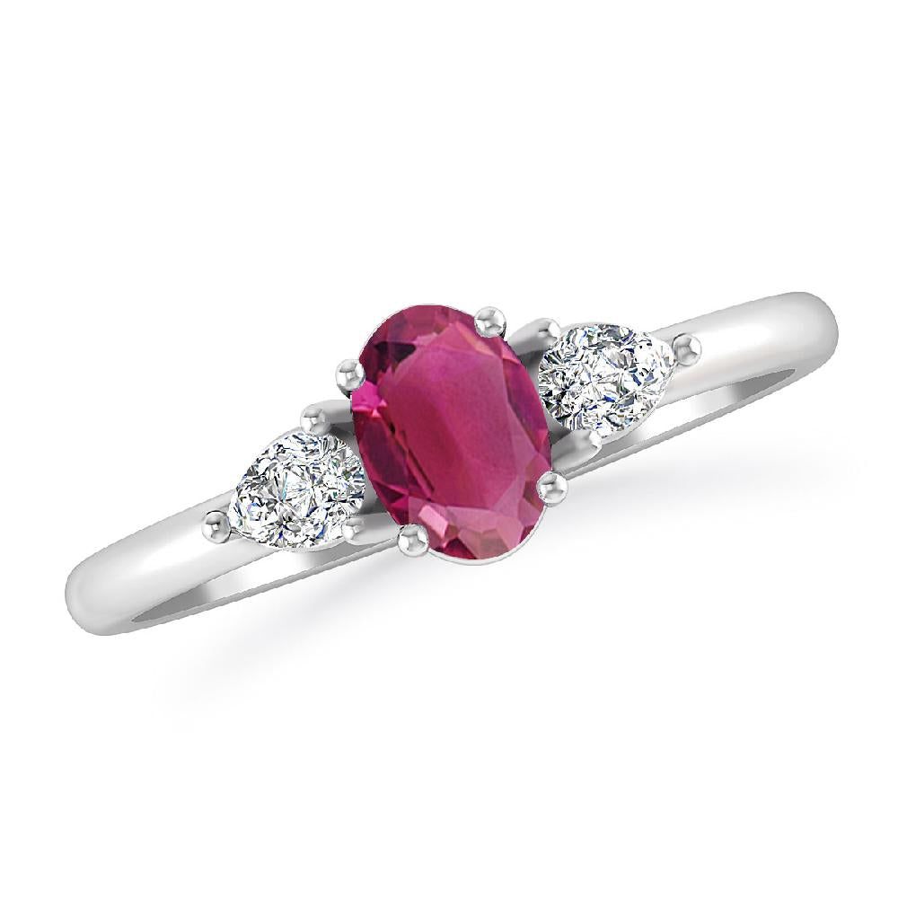 White Gold - Pink Tourmaline