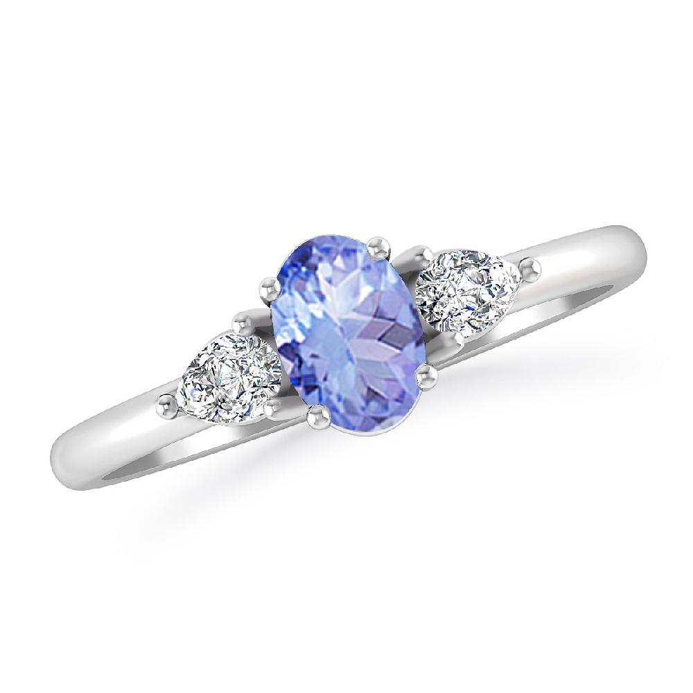 White Gold - Tanzanite