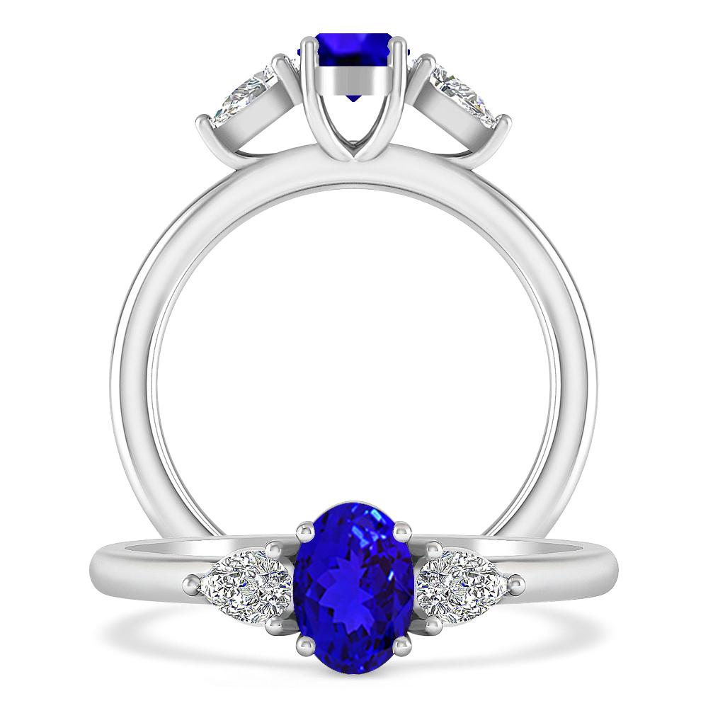 White Gold - Tanzanite