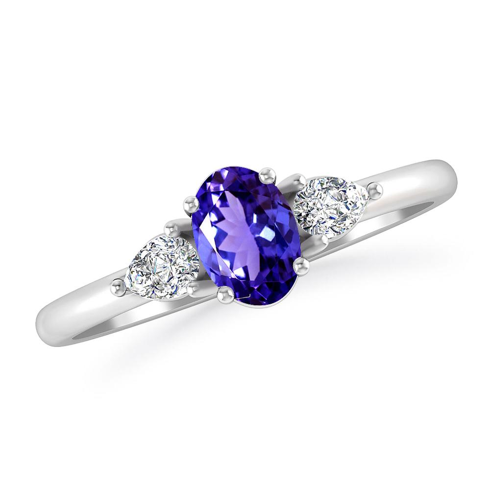 White Gold - Tanzanite