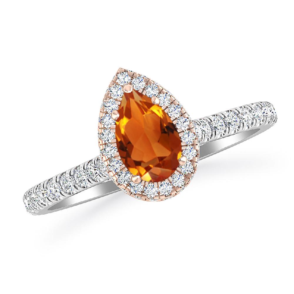 White Gold - Citrine