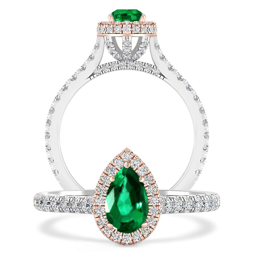 White Gold - Emerald