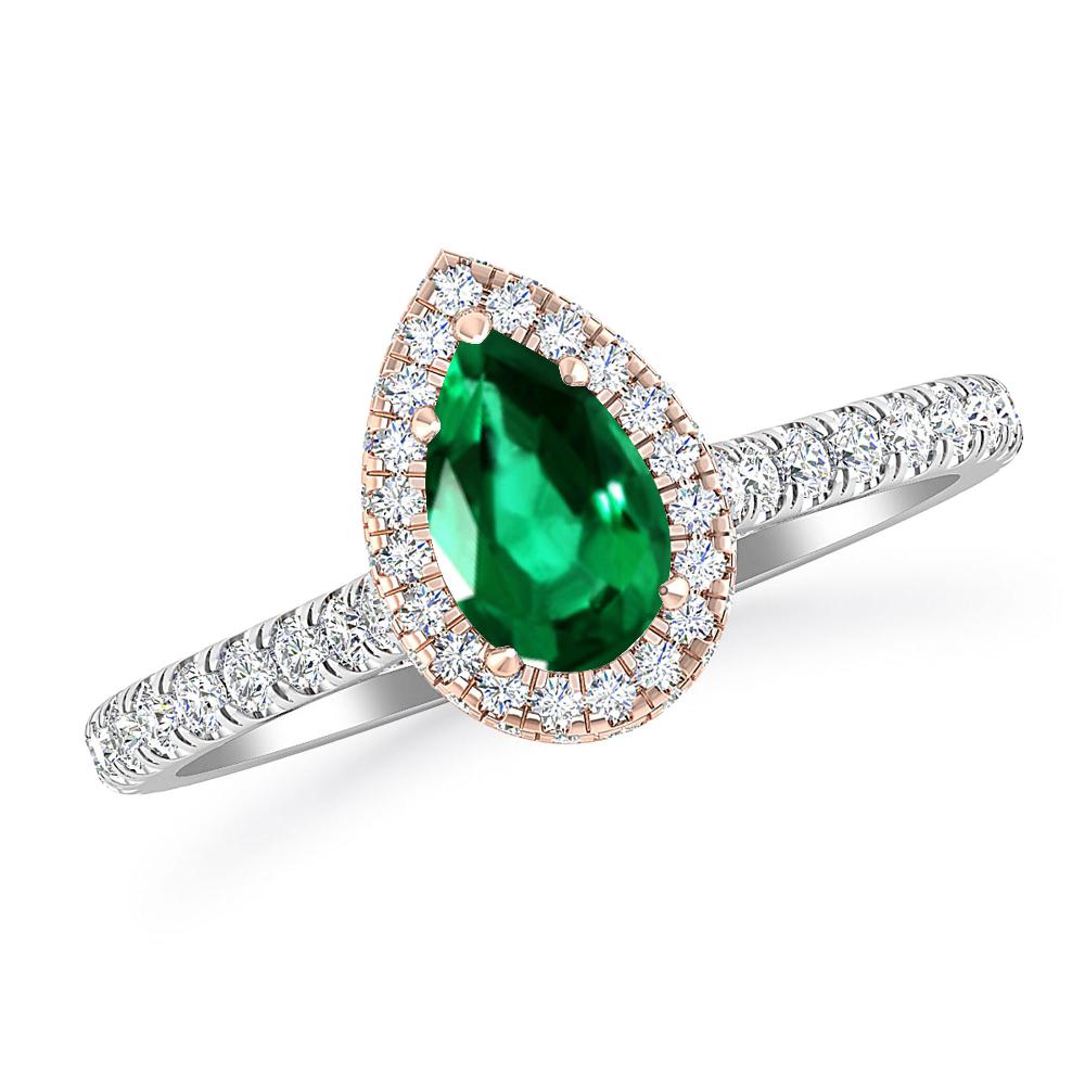 White Gold - Emerald