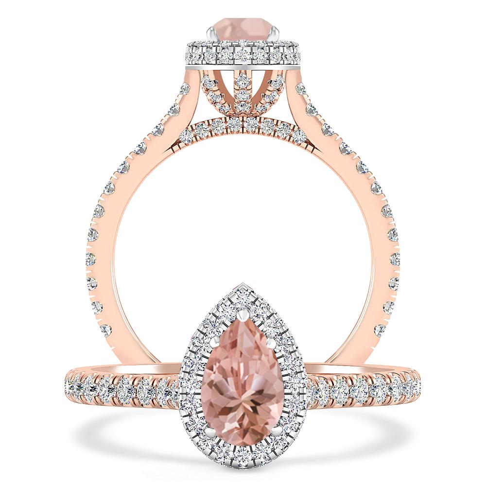 Rose Gold - Morganite