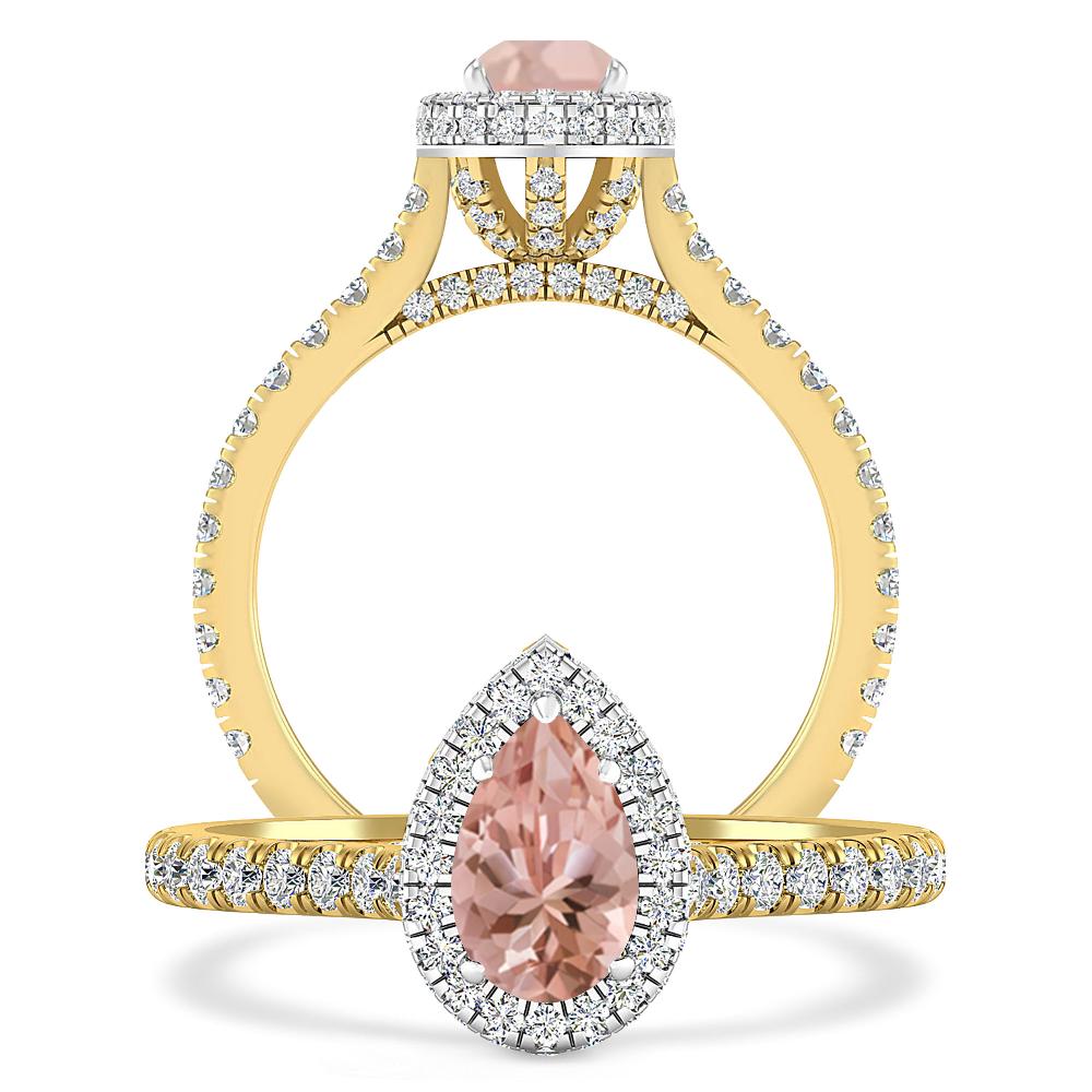 Yellow Gold - Morganite