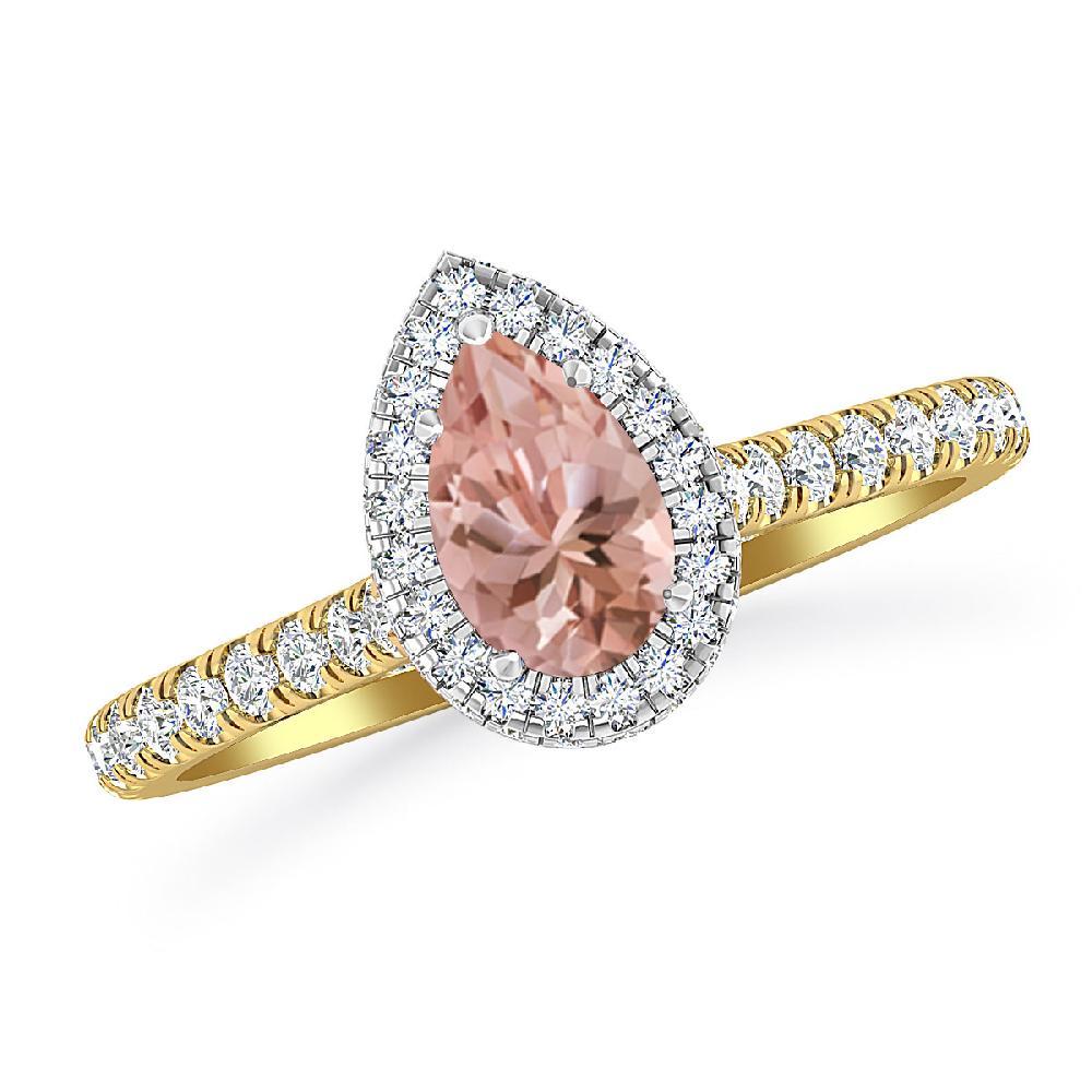 Yellow Gold - Morganite