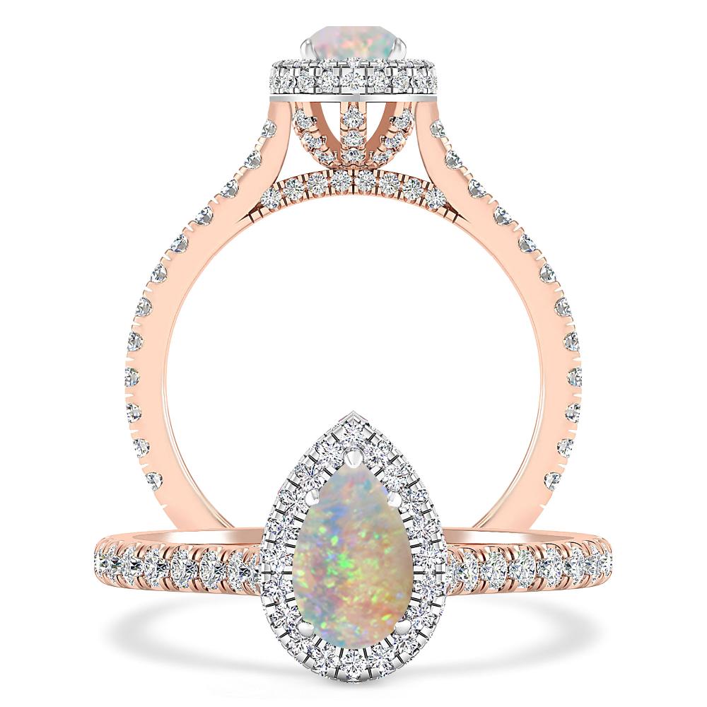 Rose Gold - Opal