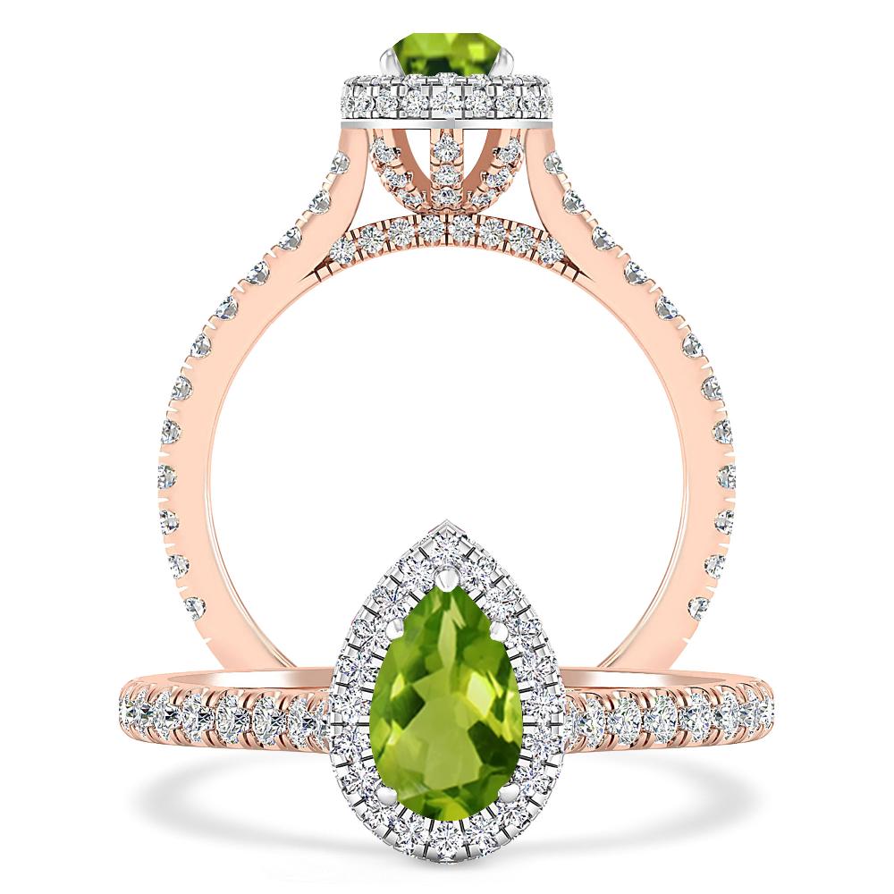 Rose Gold - Peridot