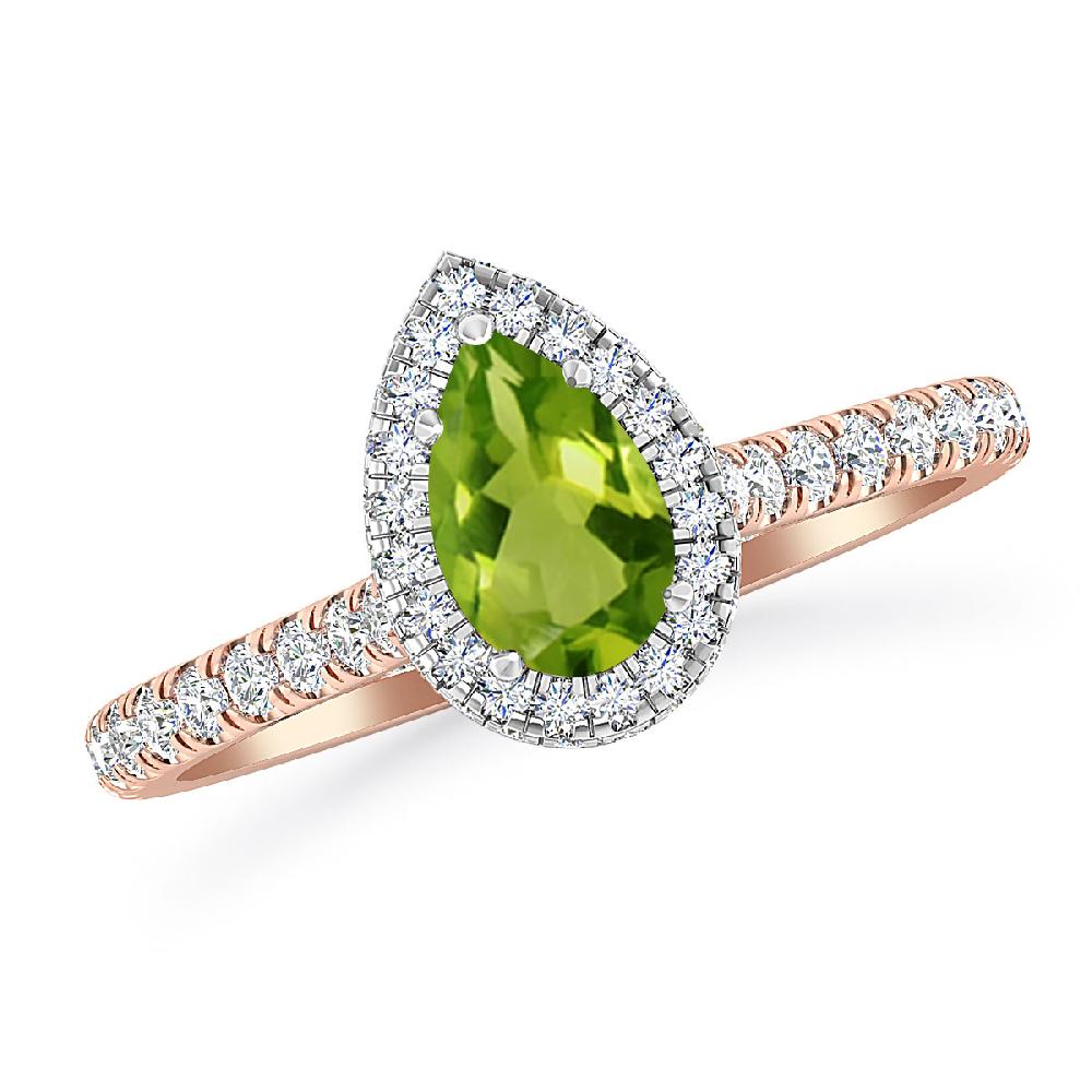 Rose Gold - Peridot