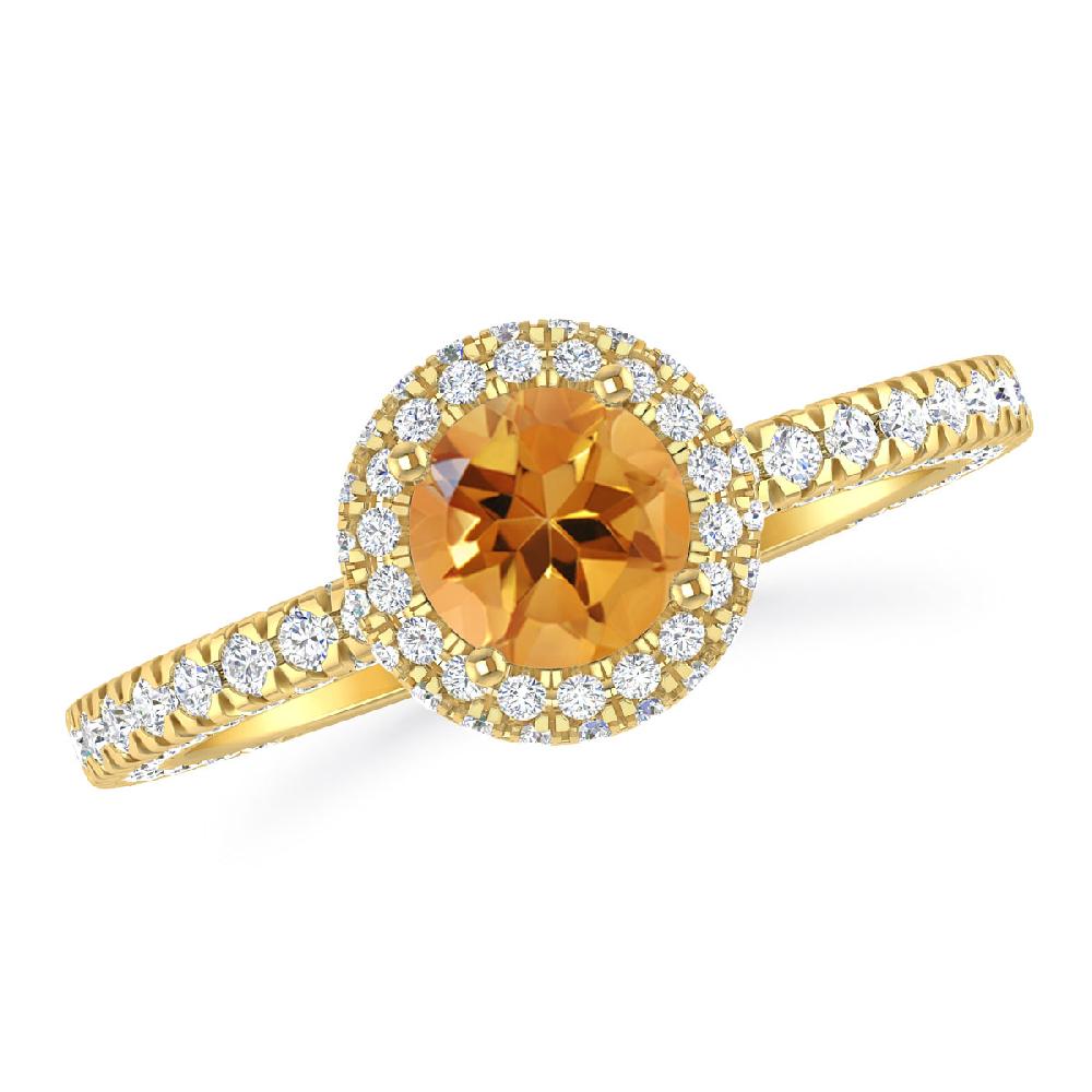 Yellow Gold - Citrine