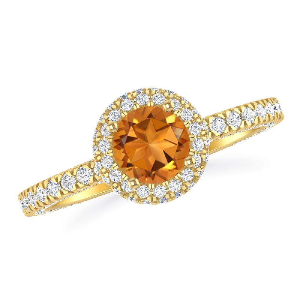 Yellow Gold - Citrine