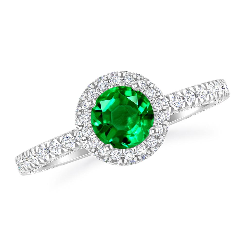 White Gold - Emerald