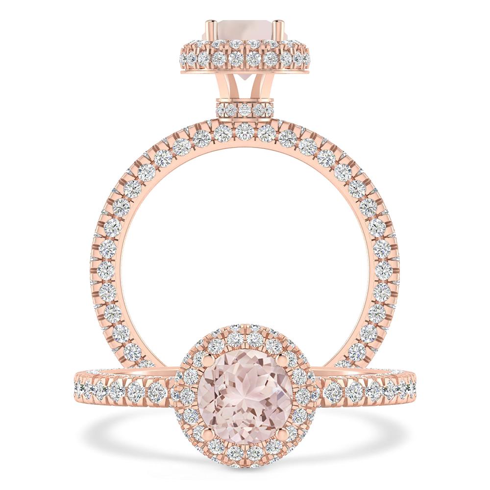 Rose Gold - Morganite