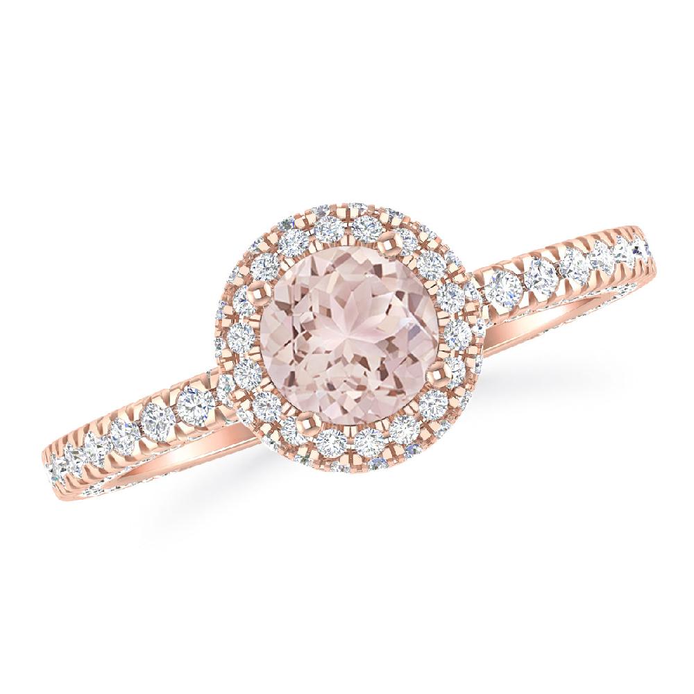 Rose Gold - Morganite